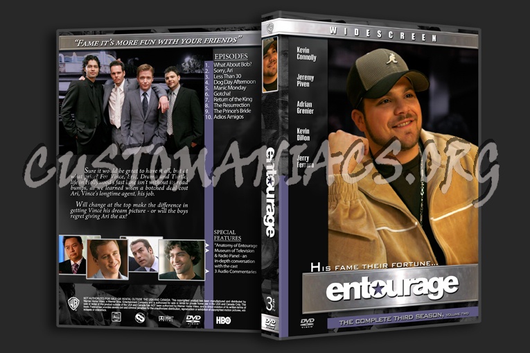 Entourage dvd cover