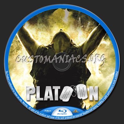 Platoon blu-ray label