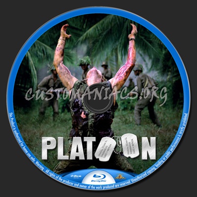 Platoon blu-ray label