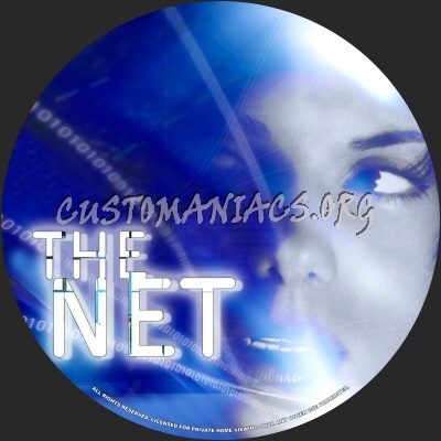 The Net dvd label