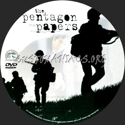 The Pentagon Papers dvd label