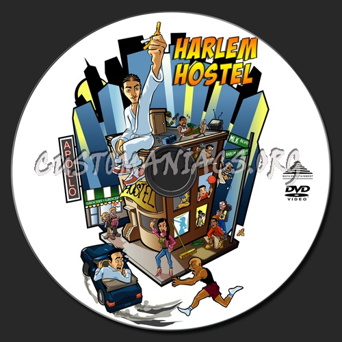 Harlem Hostel dvd label