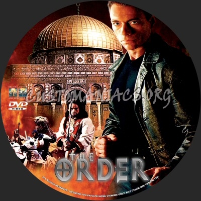 The Order dvd label