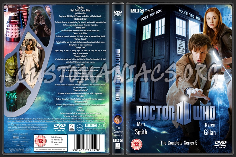 Doctor Who : Series 5 Complete Collection dvd cover