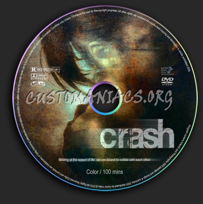 Crash dvd label