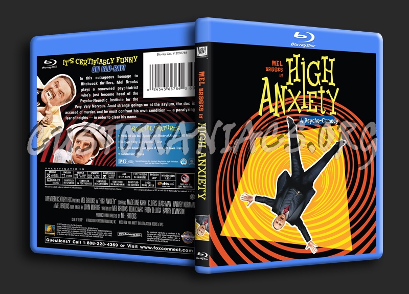 High Anxiety blu-ray cover