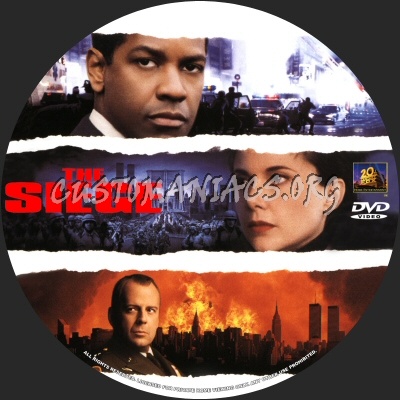 The Siege dvd label