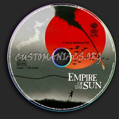 Empire Of The Sun dvd label