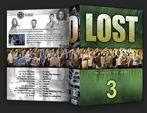 Lost Season 1-6 dvd cover