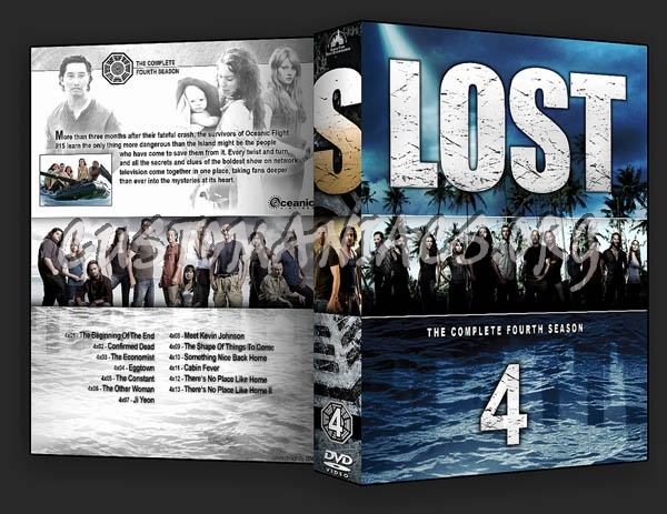 Lost Season 1-6 dvd cover