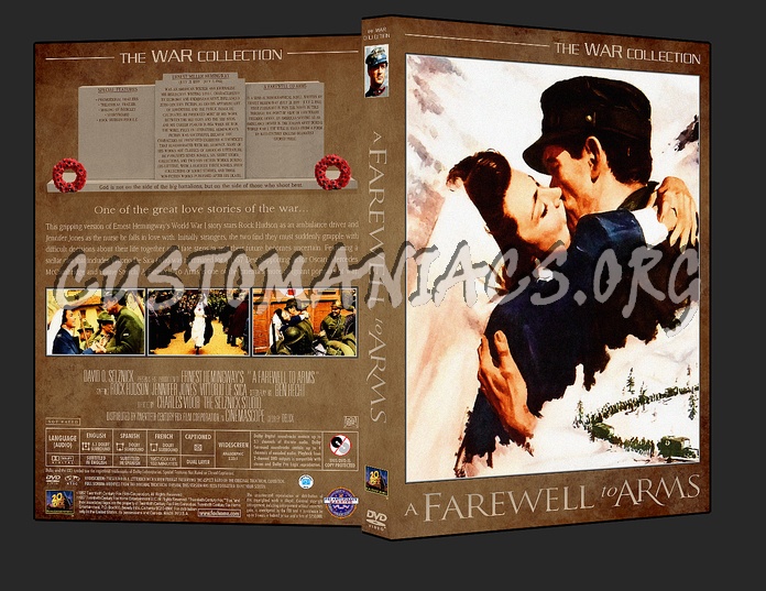 War Collection A Farewell To Arms dvd cover