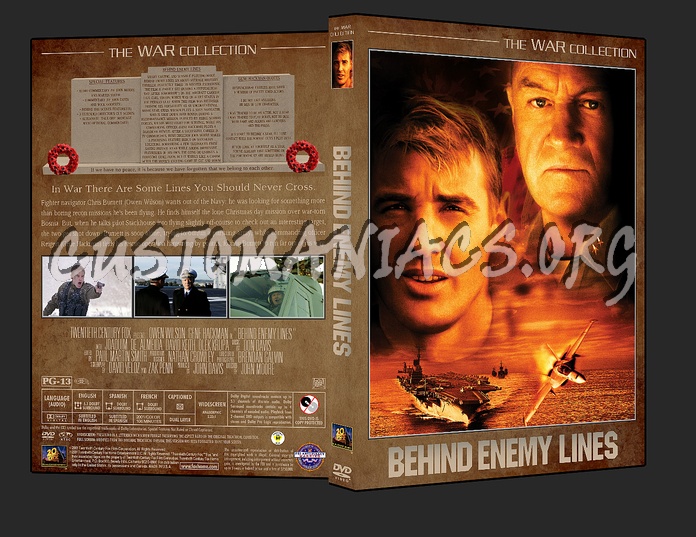 War Collection Behind Enemy Lines dvd cover