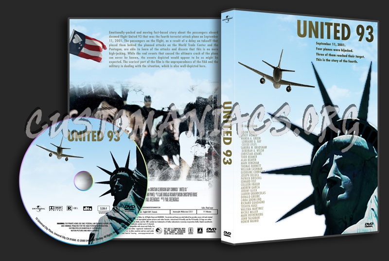 United 93 CC dvd cover