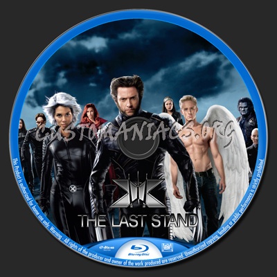 X-Men 3: The Last Stand blu-ray label