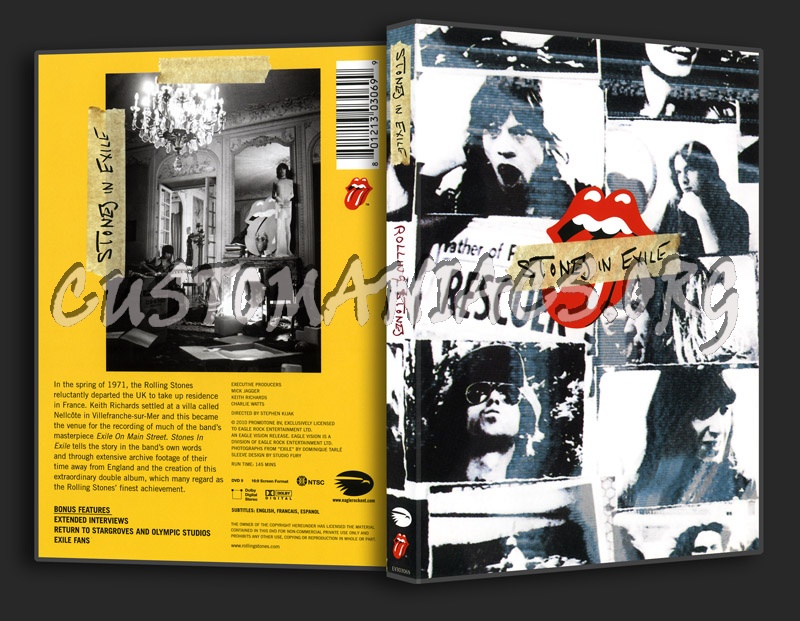 Rolling Stones: Stones In Exile dvd cover