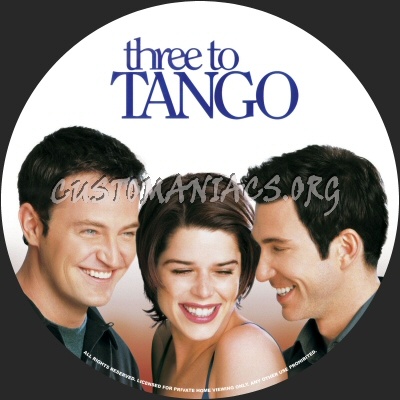 Three To Tango dvd label
