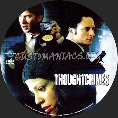 Thought Crimes dvd label