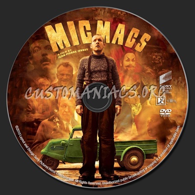 Micmacs dvd label
