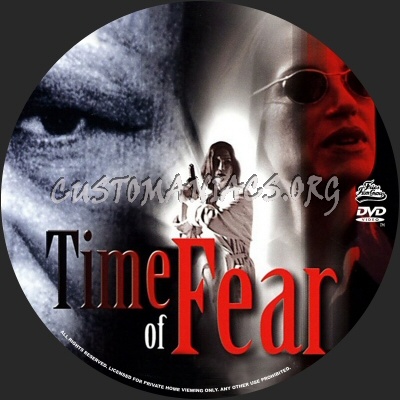 Time of Fear dvd label