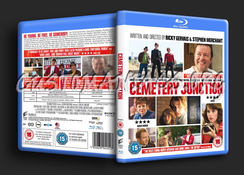 Cemetery Junction blu-ray cover