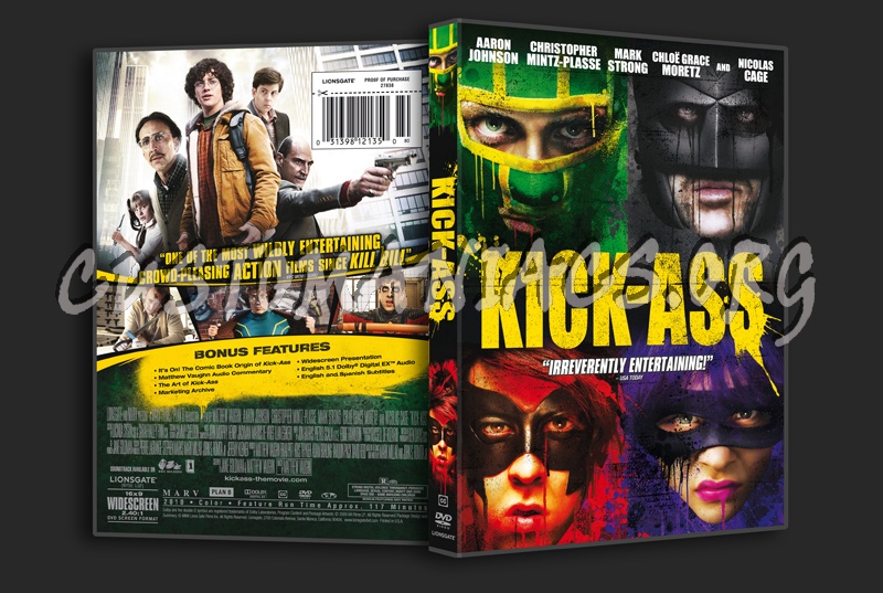 Kick-Ass dvd cover