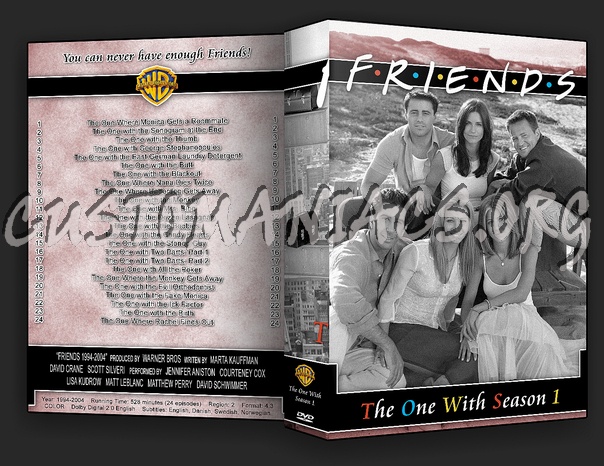 Friends dvd cover