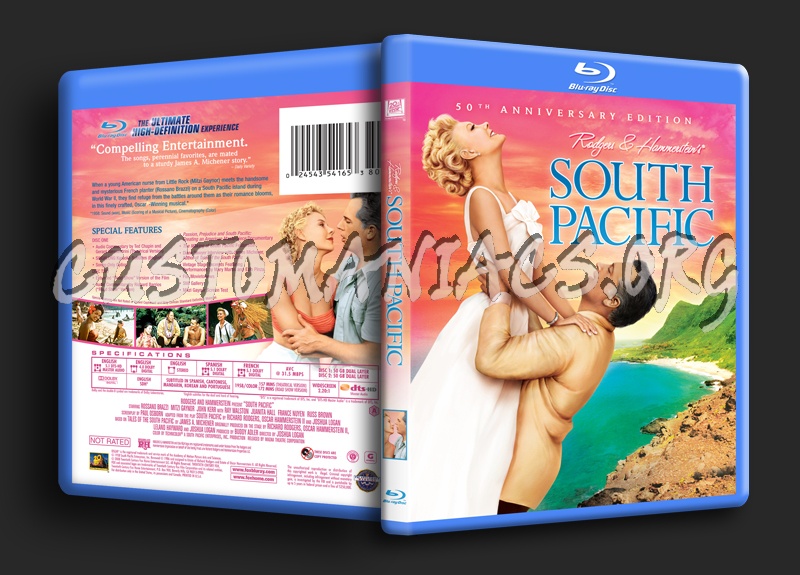 South Pacific blu-ray cover