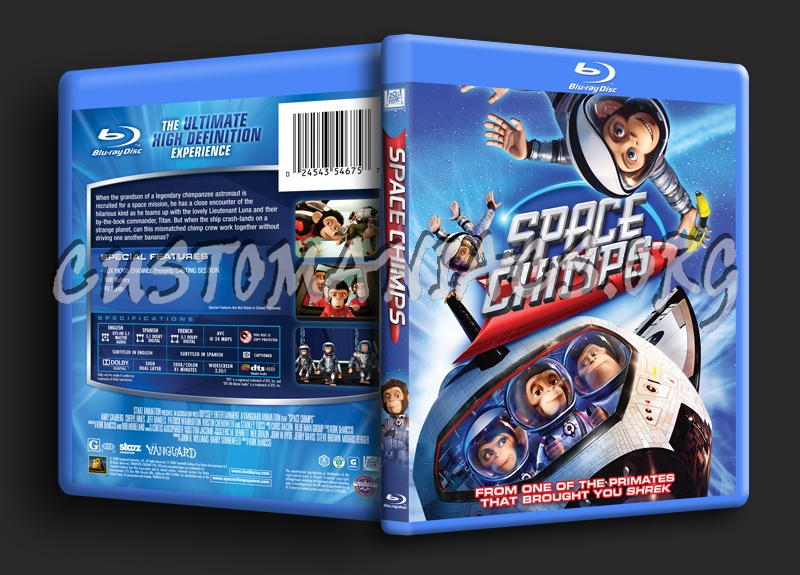 Space Chimps blu-ray cover
