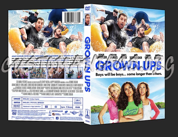 Grown Ups dvd cover