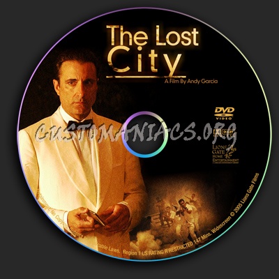 The Lost City dvd label