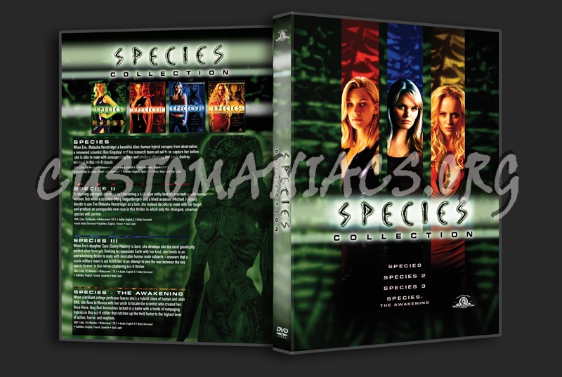 Species Collection dvd cover