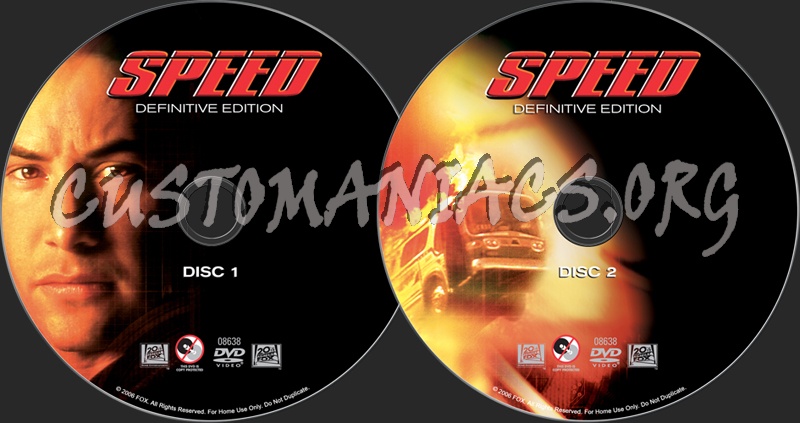 Speed dvd label