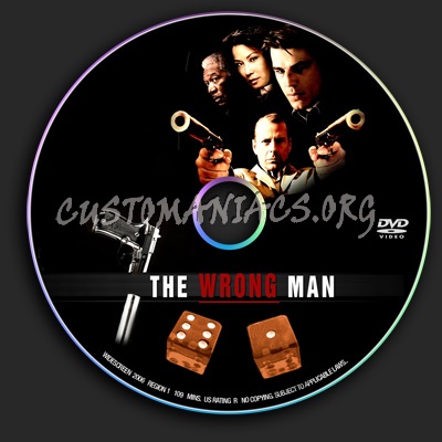The Wrong Man dvd label