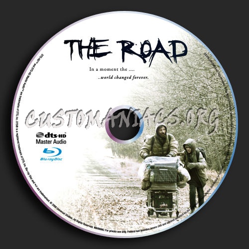 The Road blu-ray label