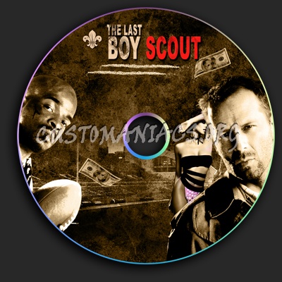 The Last Boy Scout dvd label