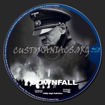 Downfall blu-ray label