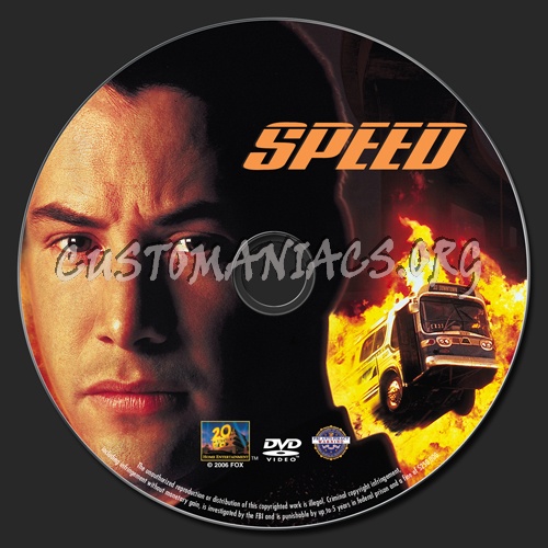 Speed dvd label