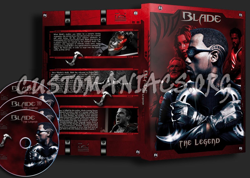 Blade Trilogy dvd cover