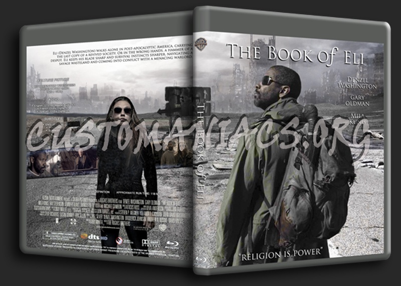 The Book Of Eli blu-ray cover