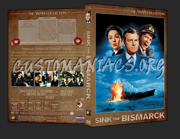 War Collection Sink The Bismarck Dvd Cover Dvd Covers