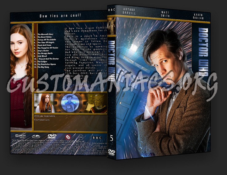 Doctor Who - Season 5 Complete dvd cover