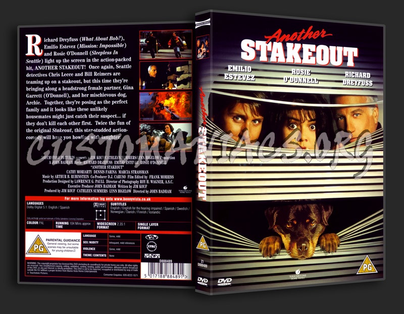 Another Stakeout dvd cover