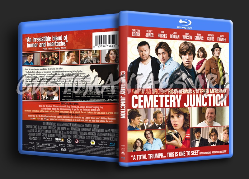 Cemetery Junction blu-ray cover