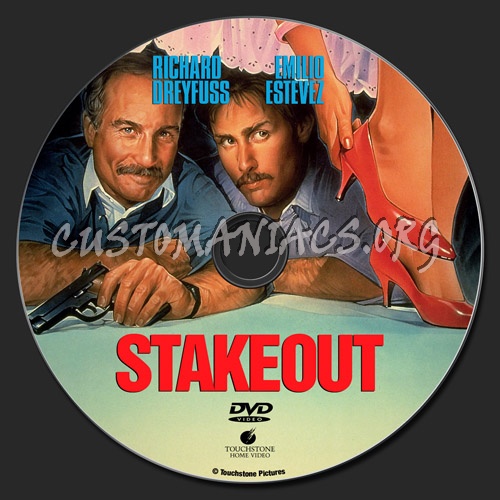 Stakeout dvd label