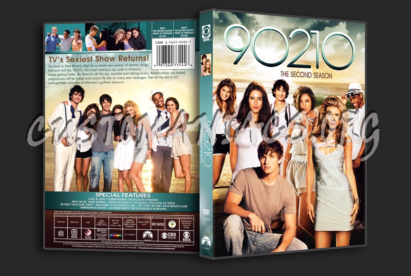 90210 Season 2 dvd cover