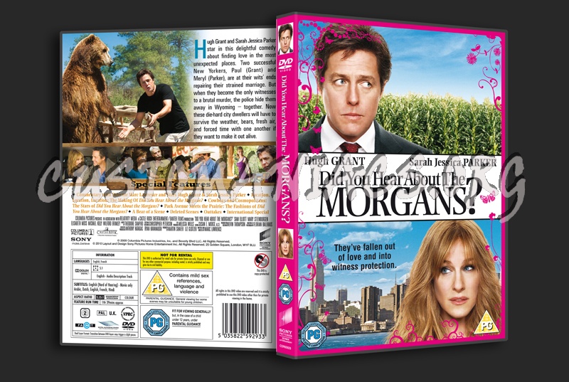 Did You Hear About the Morgans? dvd cover