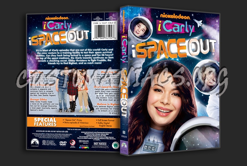 iCarly iSpace Out dvd cover