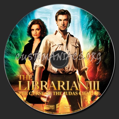 The Librarian 3 - The Curse of the Judas Chalice dvd label