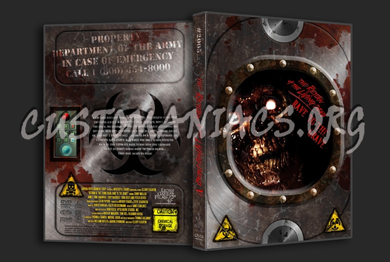 Return Of The Living Dead 5 dvd cover