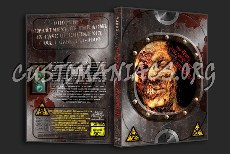 Return Of The Living Dead 4 dvd cover